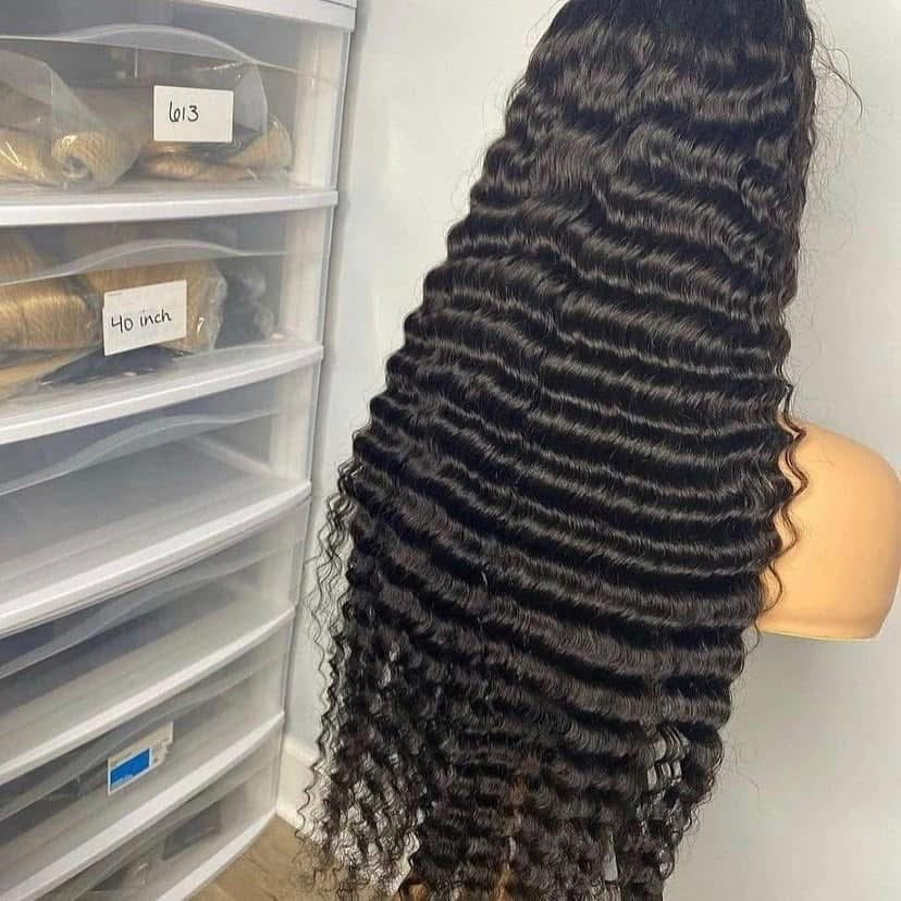 1B 13x6 HD Full Frontal 210% density Curly